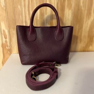 Portland Leather- Raindrop in Plum